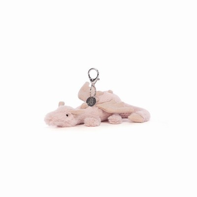 Jellycat Rose Dragón Dije Para Bolso | BLMN-54081